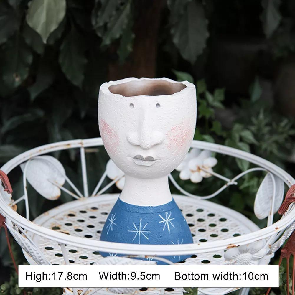 Persona Caricature Sculpture Pot
