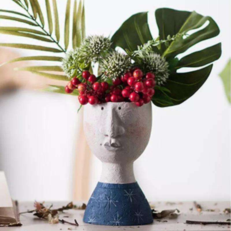 Persona Caricature Sculpture Pot Joe