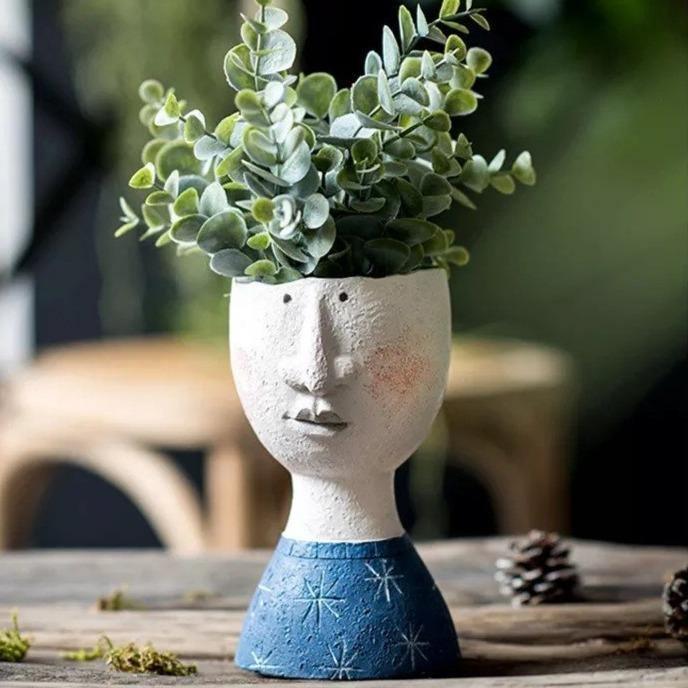 Persona Caricature Sculpture Pot