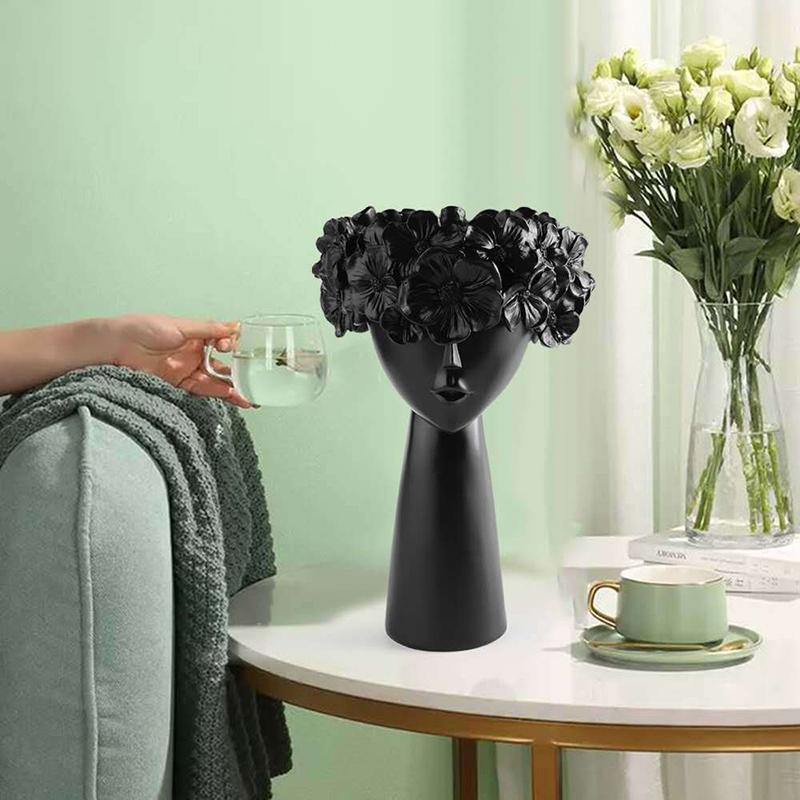 Vibrant Floral Tiara Container