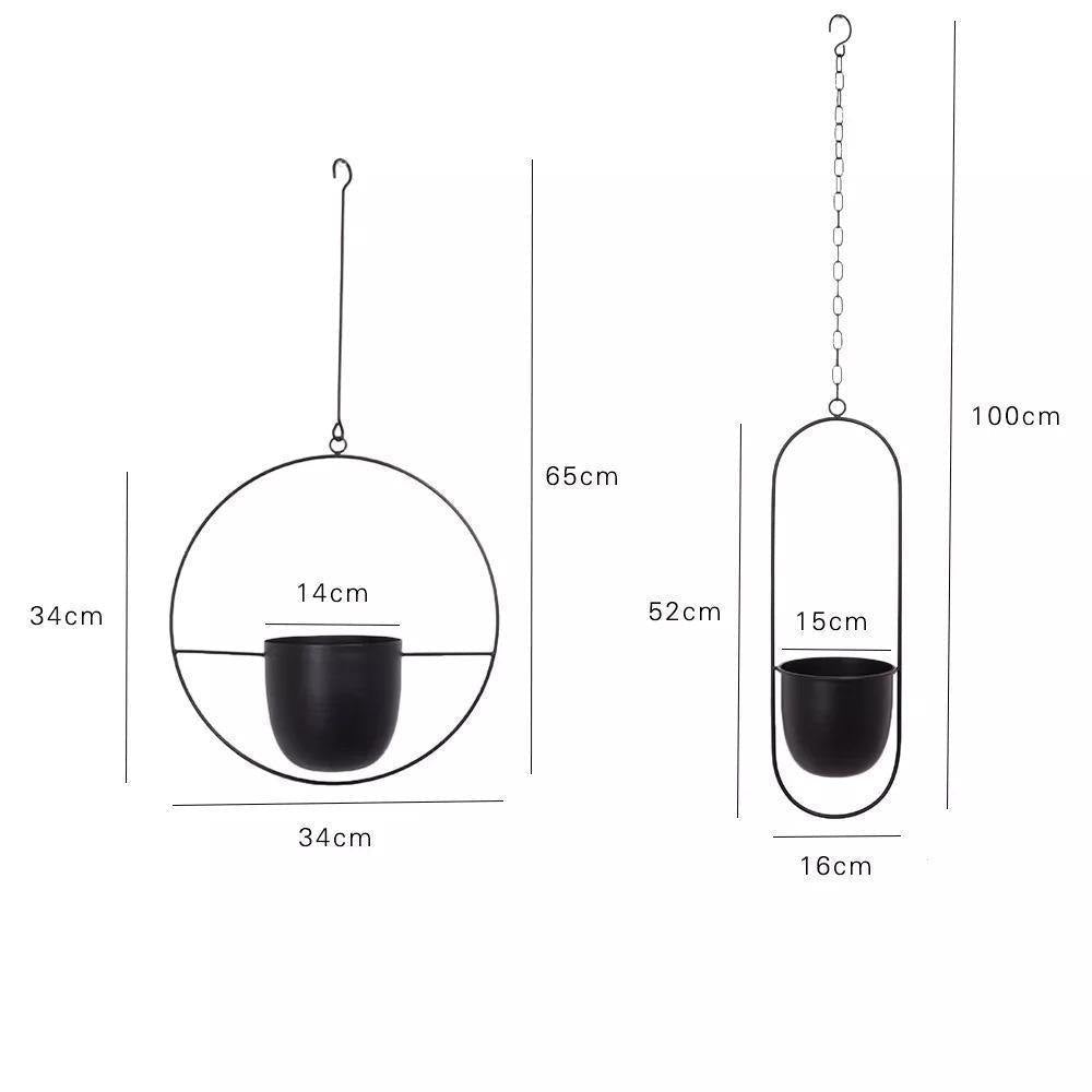 AeroHalo™ - Metal Hanging Planter