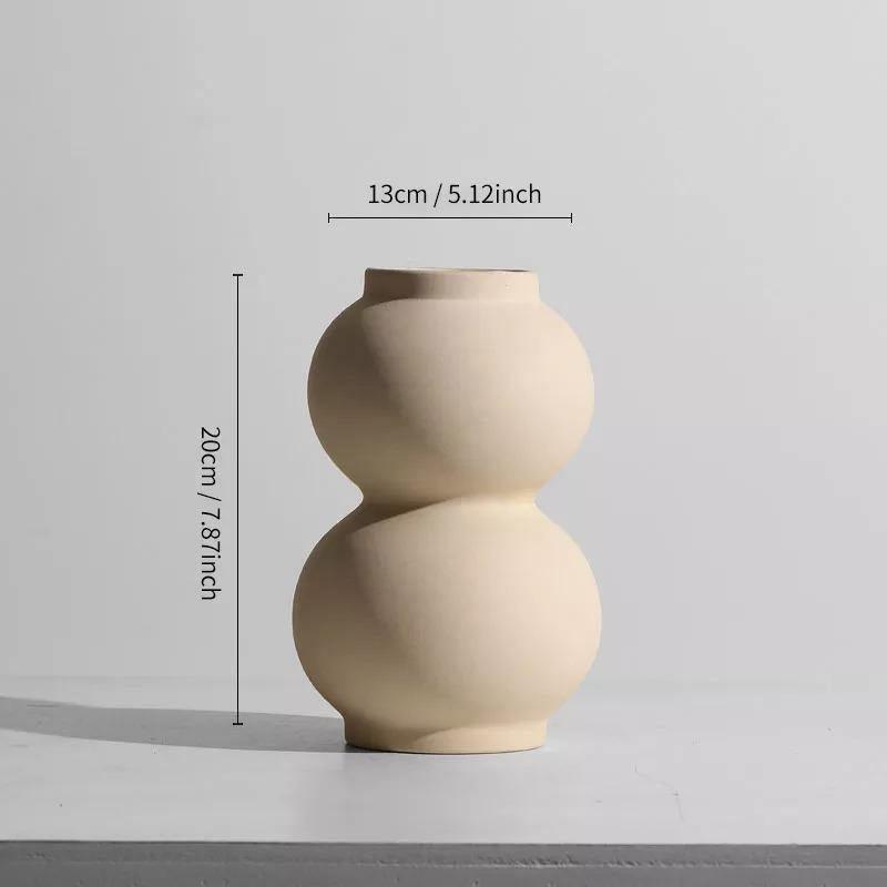 SereneStone™ - Contemporary Ceramic Vase Set H