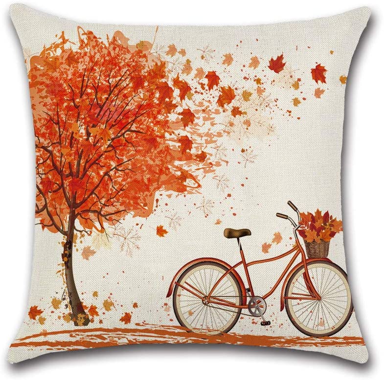 Falling Leaves Cushion Cover Inception