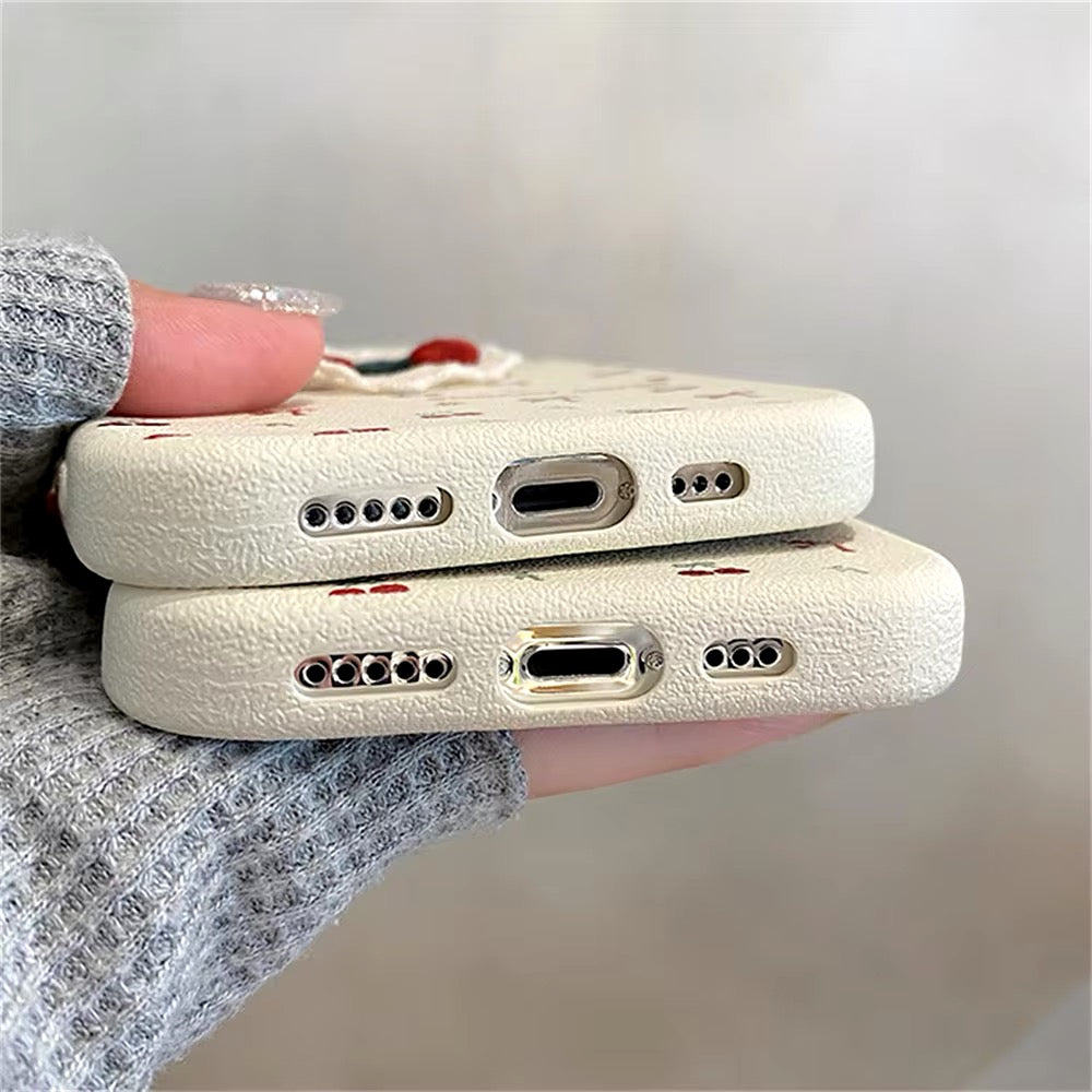 Cherry Bow iPhone Case
