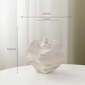 Minimalist Coral Ceramic Vase