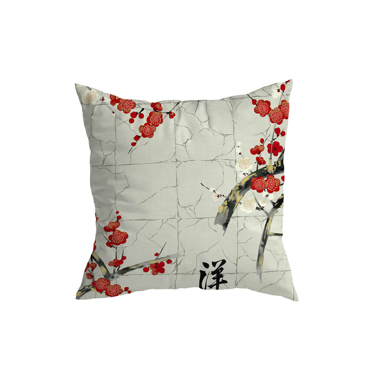Japanese Inspired Cushion Covers Tsubaki