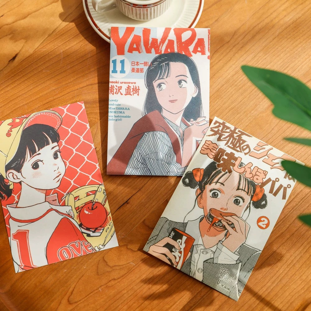 Japanese Vintage Wall Collage Postcards