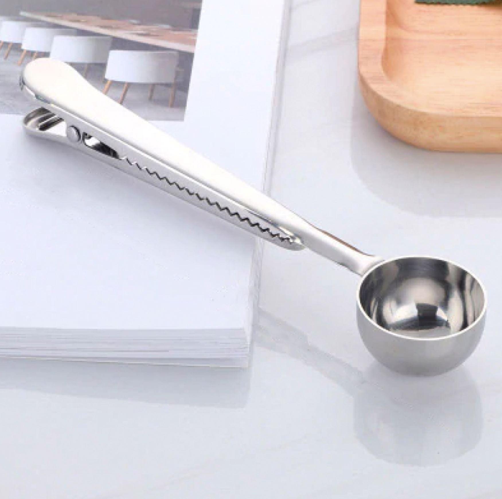 Brew Coffee Spoon Clip Silver