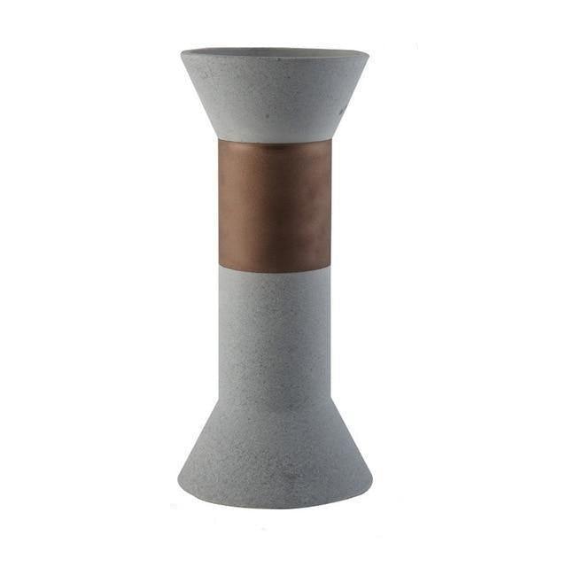 Indigo Clay Vessels Blue Cylinder
