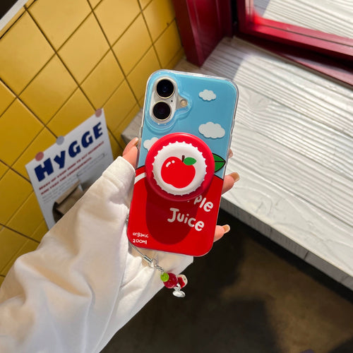 Apple Juice iPhone Case with Griptok