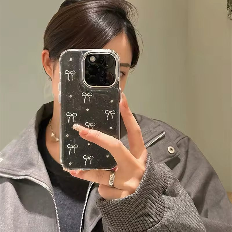 Coquette Glitter iPhone Case