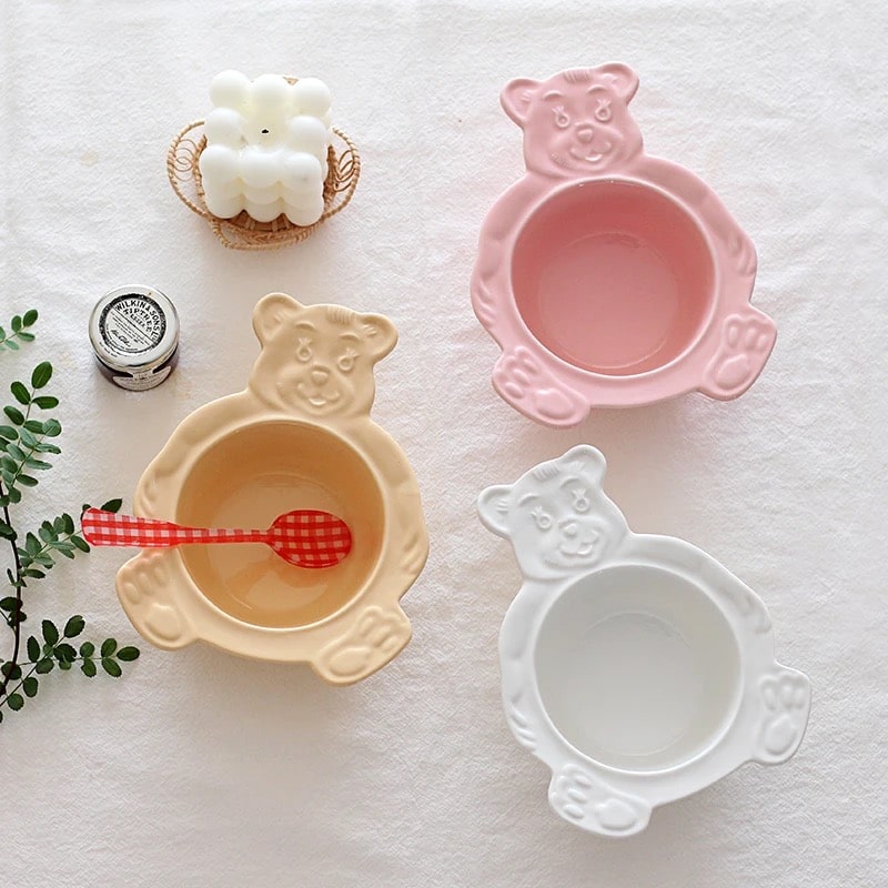 Ceramic Bear Bowl