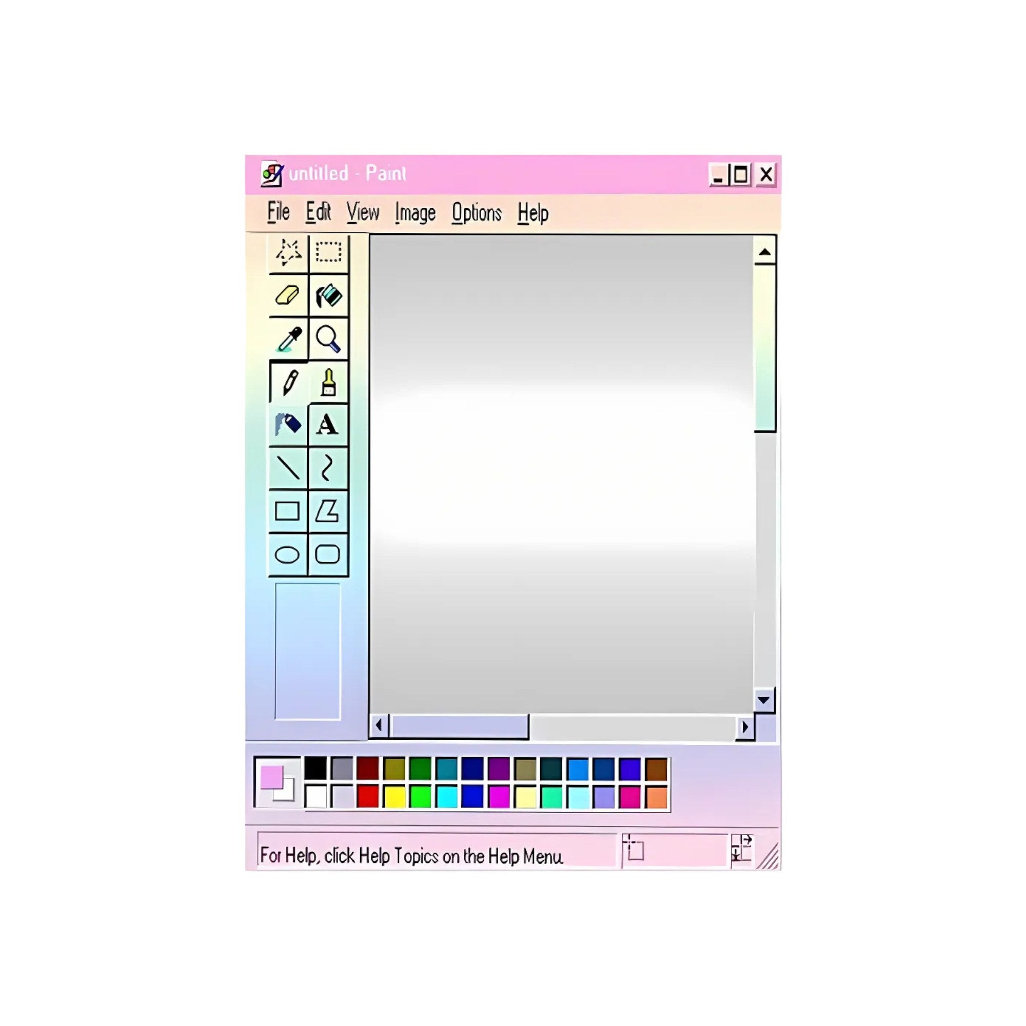 Retro Nostalgia Wall Mirror B
