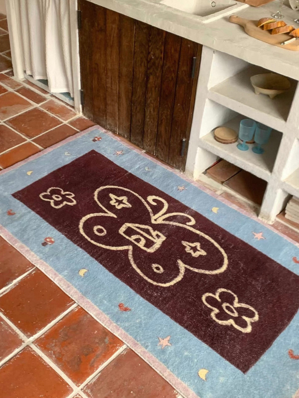 Illustrated Whimsical Rug