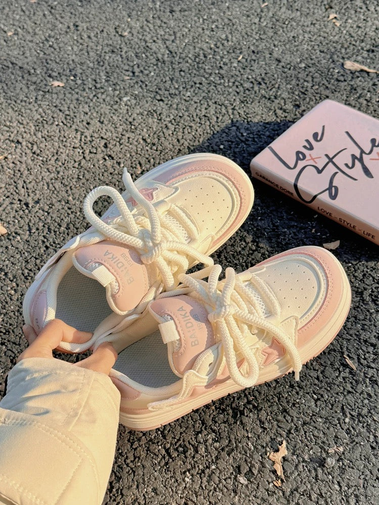 Pink Kawaii Sneakers