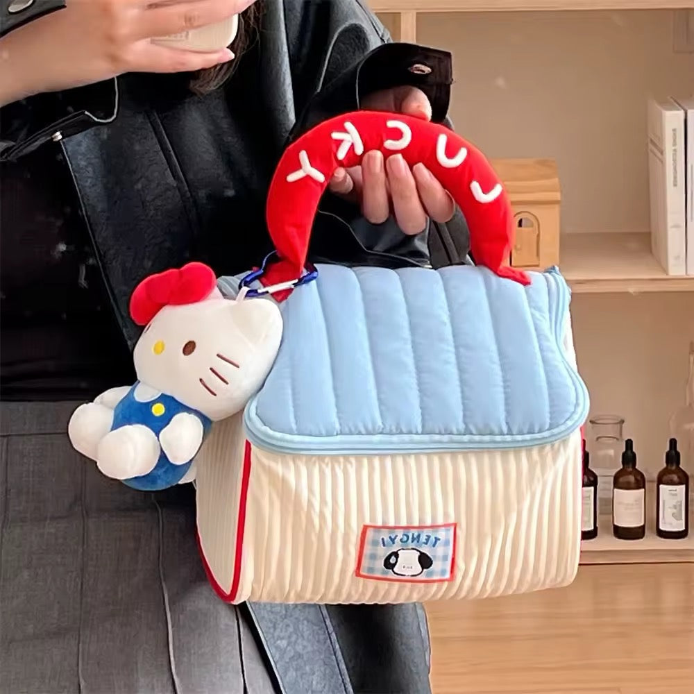 Cute House-Shaped Makeup Bag