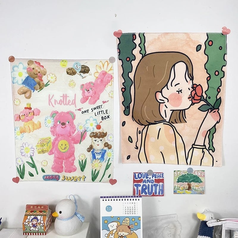 Korean Oil Painting Tapestry