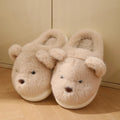 Women's Teddy Bear Plush Slippers