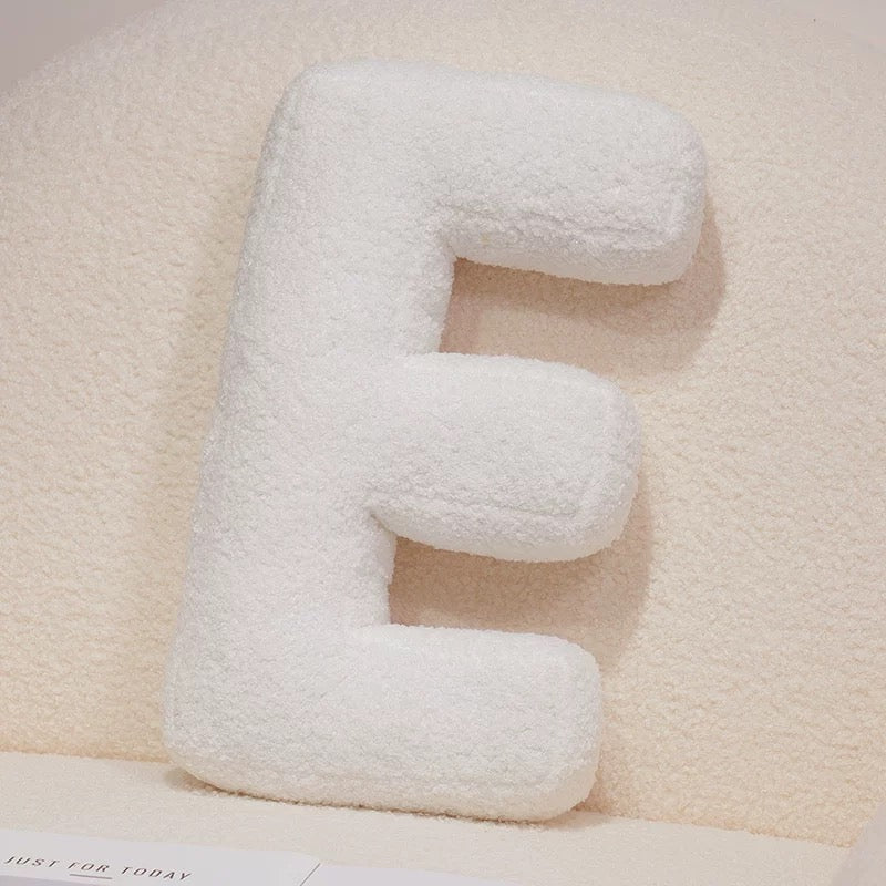 Plush Alphabet Letter Pillow