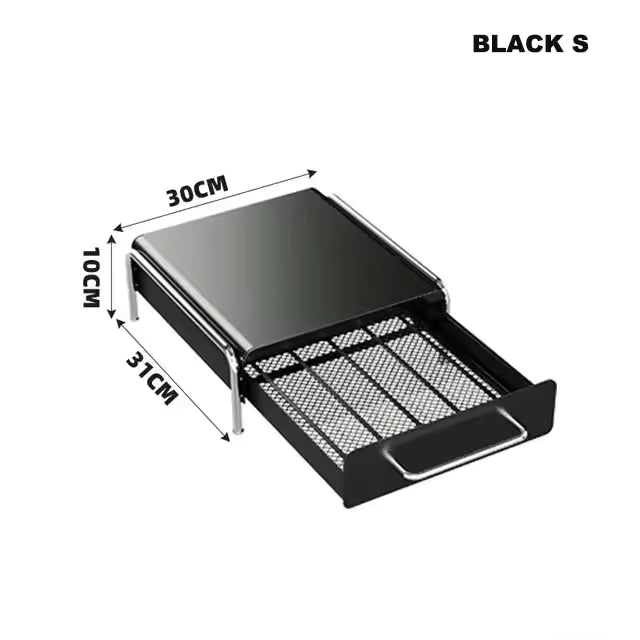 Coffee Bar Drawer Organizer Black Small