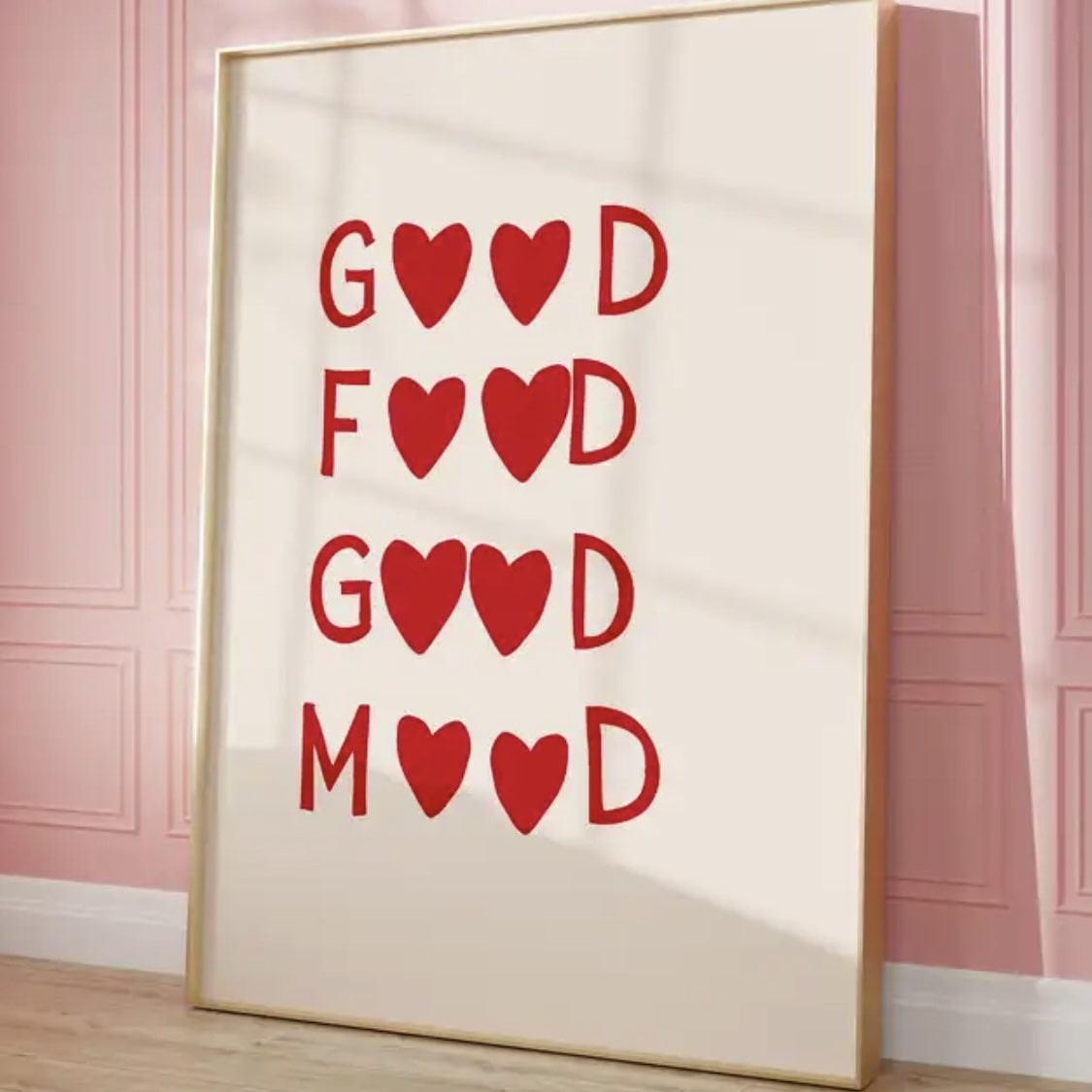 Heart Red Quote Poster 4