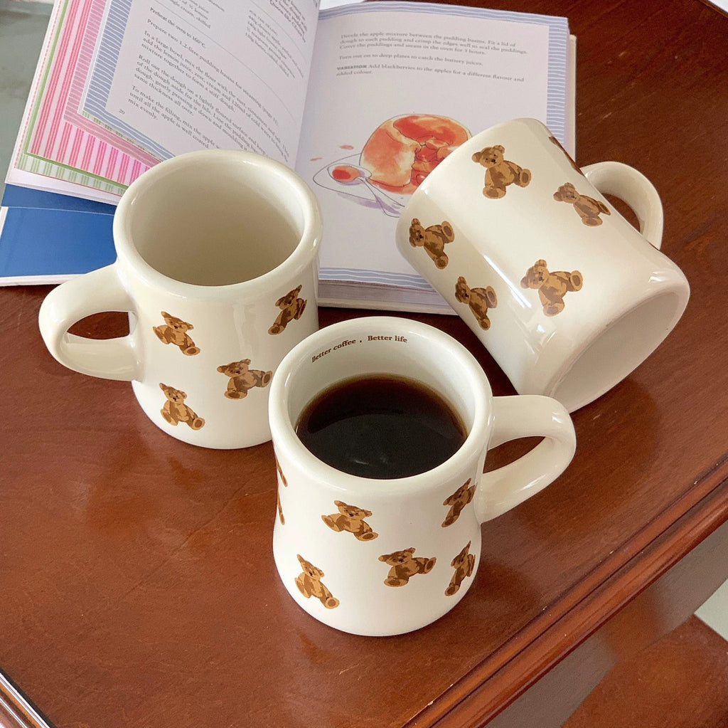 Vintage Bear Cute Mug