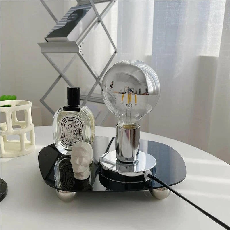 Silver Nordic Lamp