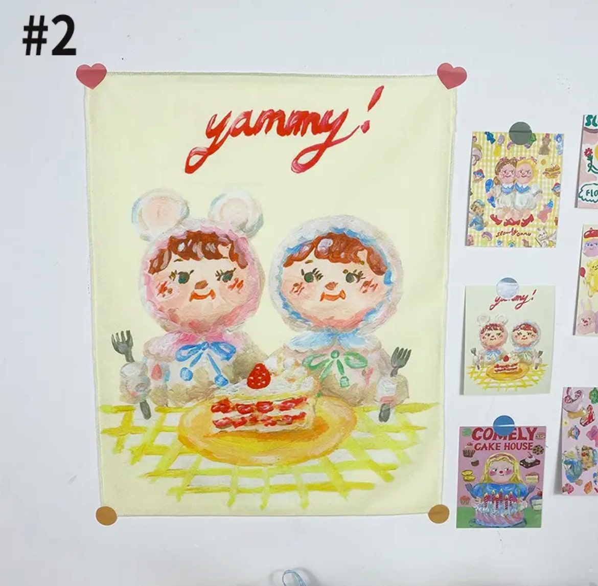 Korean Oil Painting Tapestry 2
