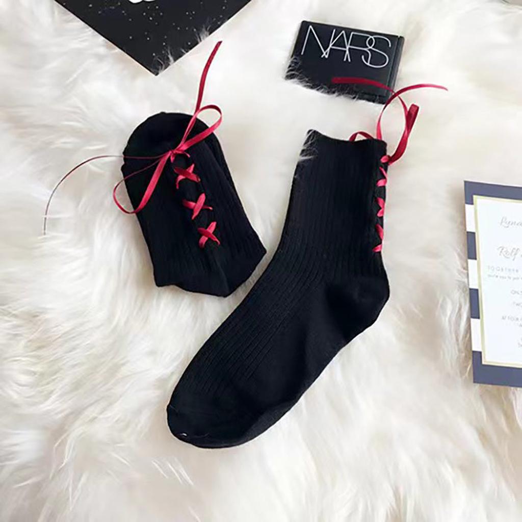 Lace-up Socks 12-pack