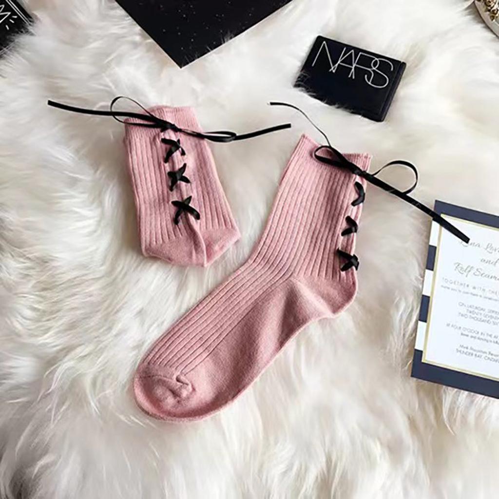 Lace-up Socks 12-pack