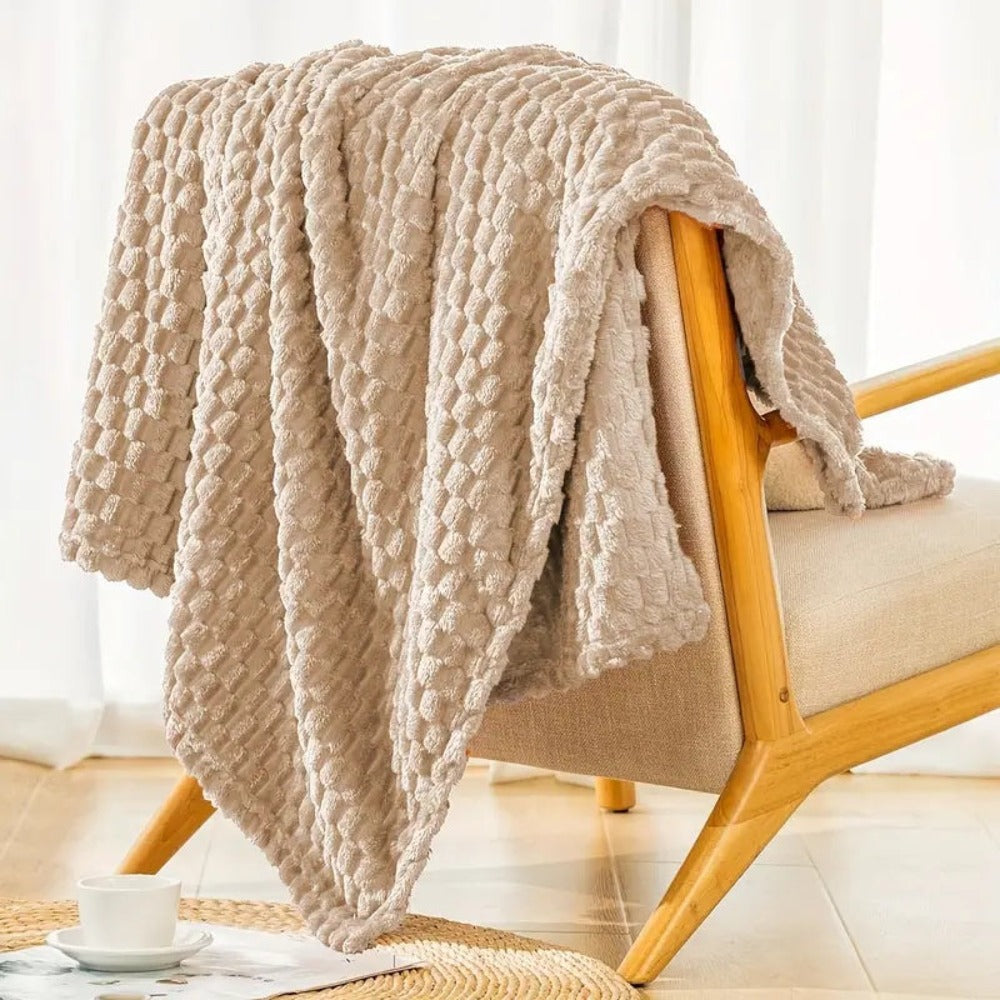 Marshmallow Comfort Throw Blanket Coffee
