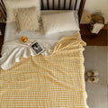 Striped Cotton Quilt - Japanese Inspired