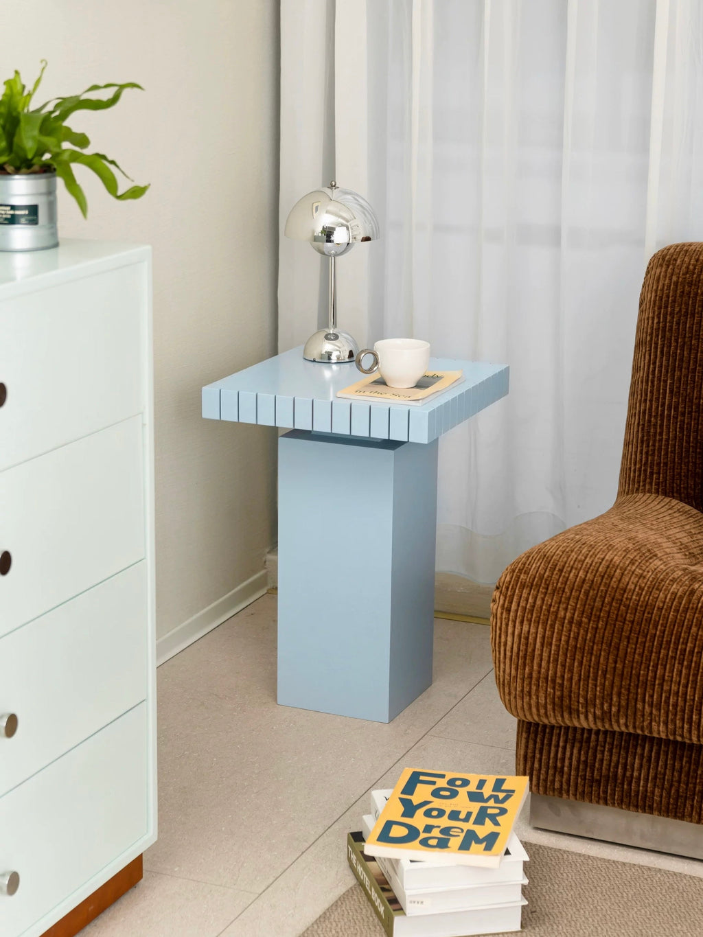 Small Pastel Side Table
