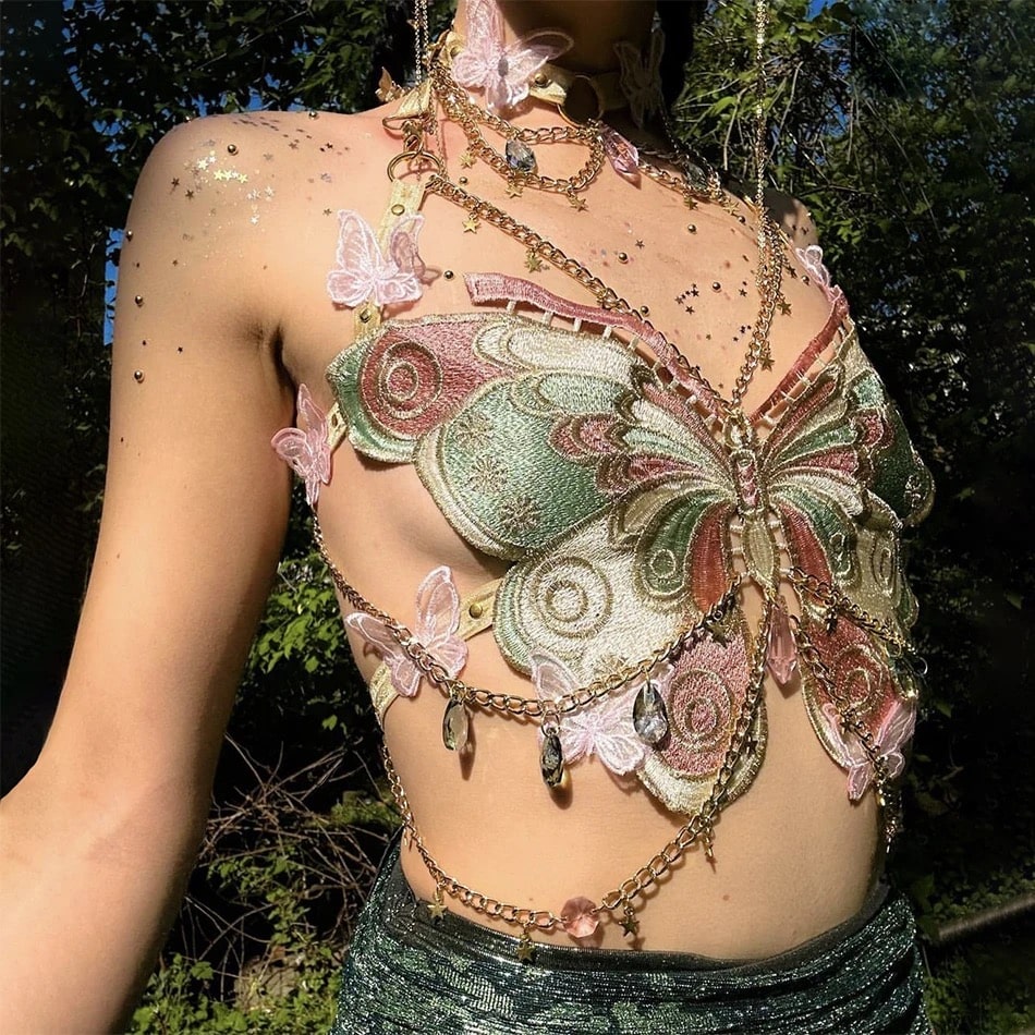 Fairycore Crop Top