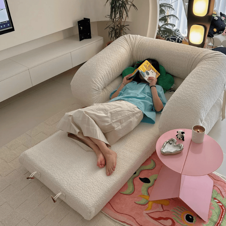 Pink Coffee Table