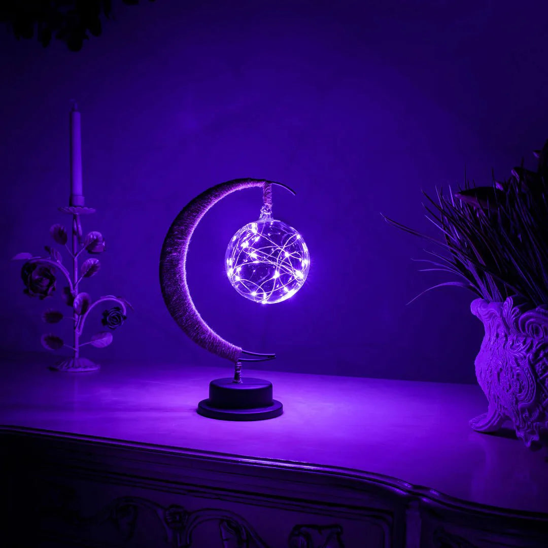 Lunar Moon Lamp Purple
