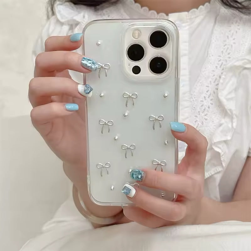 Coquette Glitter iPhone Case