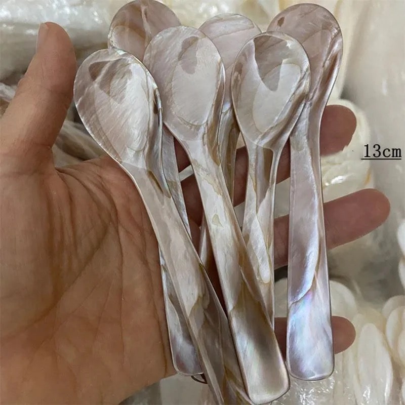 Natural Shell Spoon Coffee
