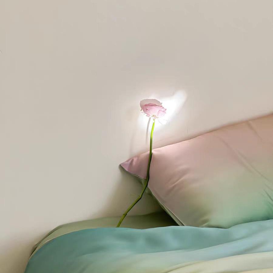 Luxury Ombre Aurora Duvet Cover - Green