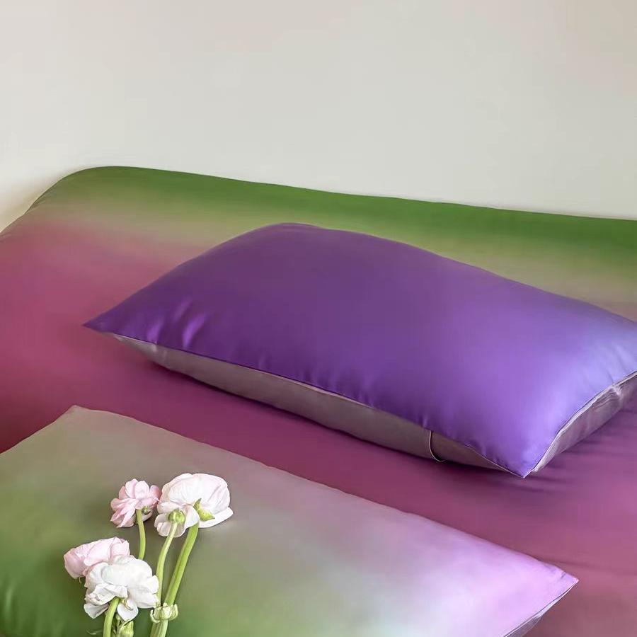 Luxury Ombre Aurora Bedding Set - Purple