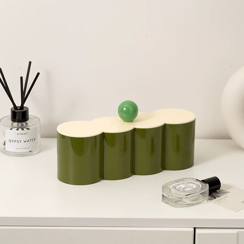 Danish Pastel Storage Box Green