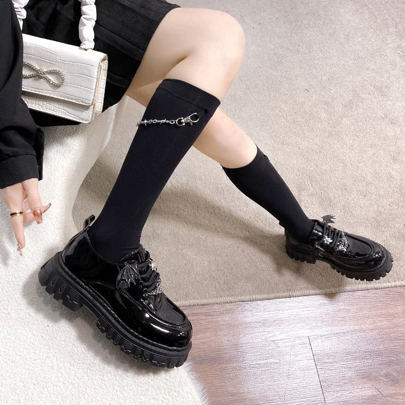Gothic Bat Shoes