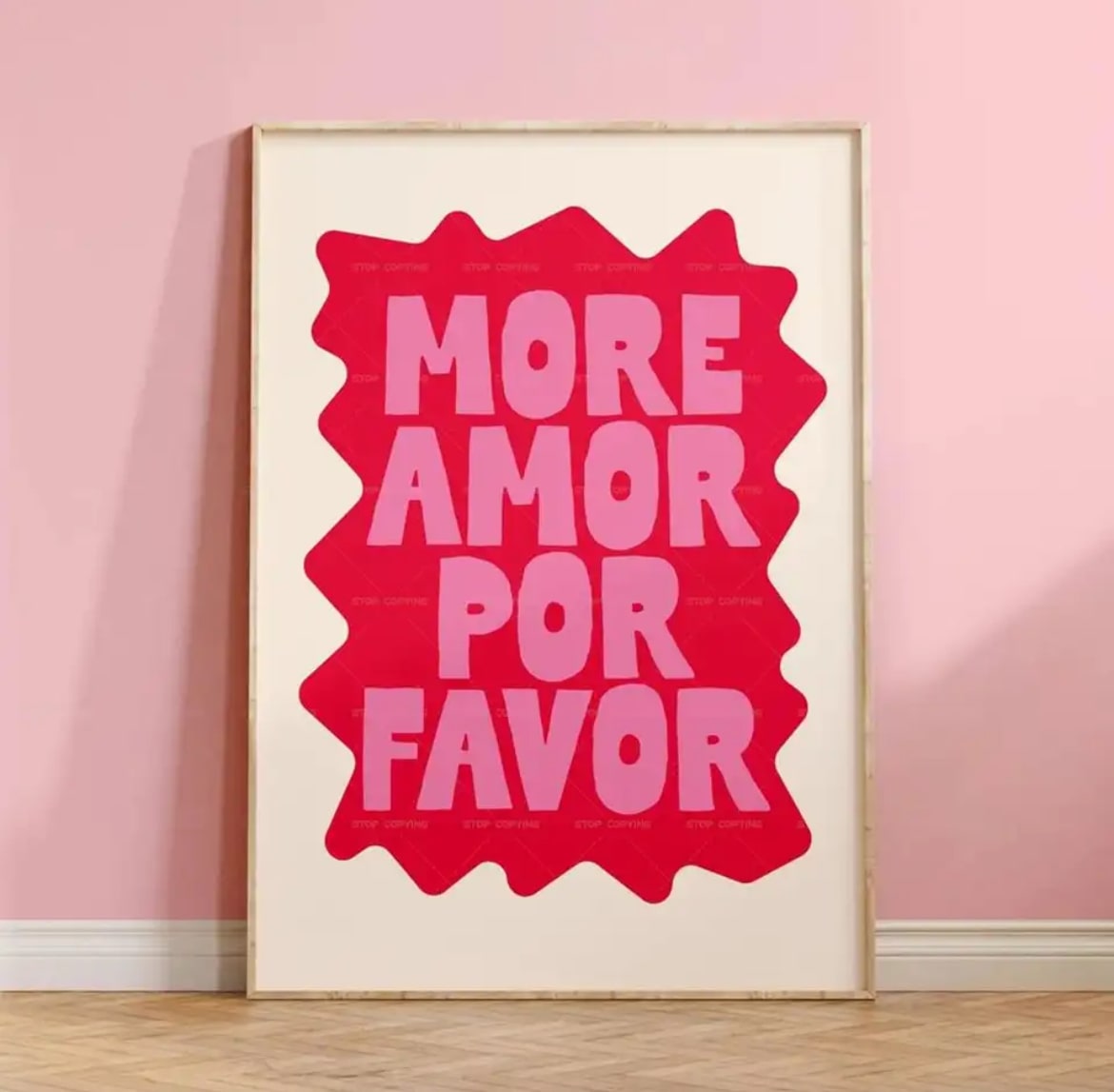More Amor Wall Poster 5