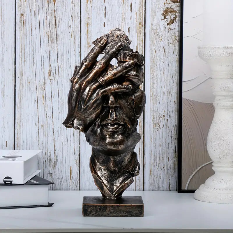 Meditations™ - 3pcs Sculpture Set Whisper of the Mind Bronze