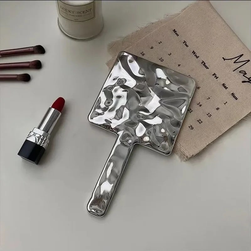 Melted Metallic Mirror