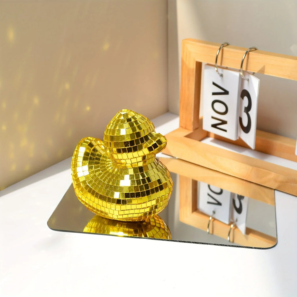 Disco Duck Mirror Ornament