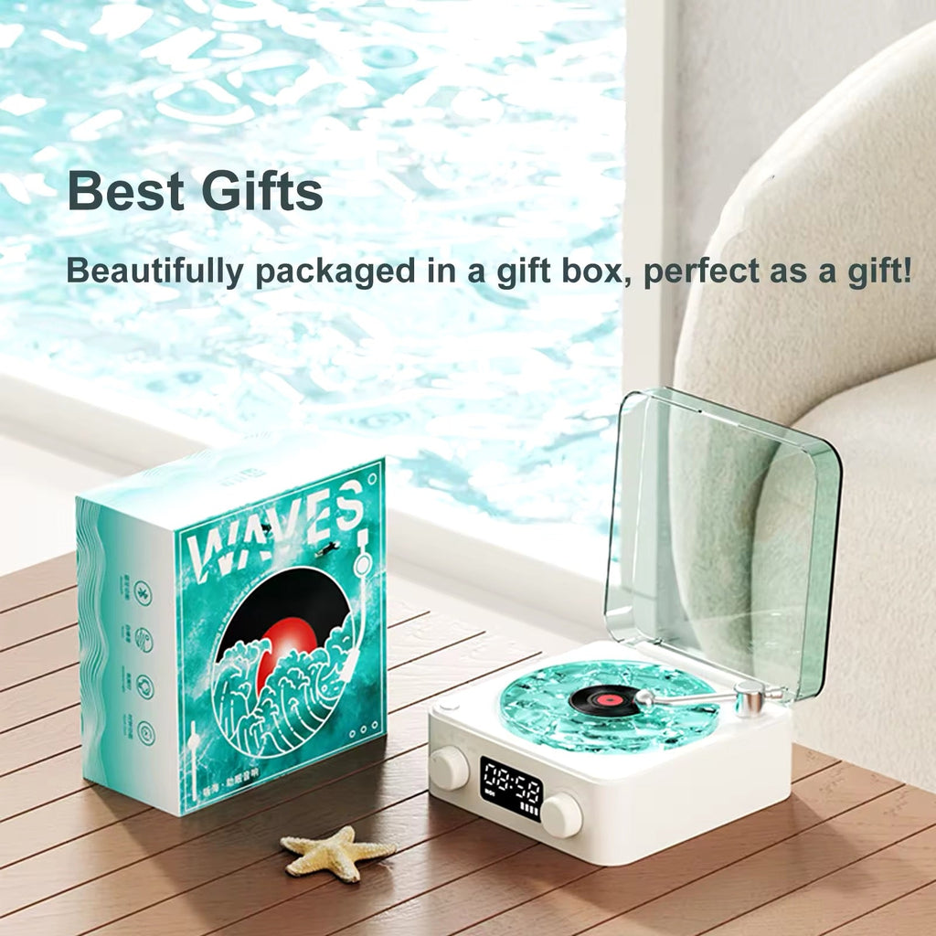 Wave Vinyl Record Player