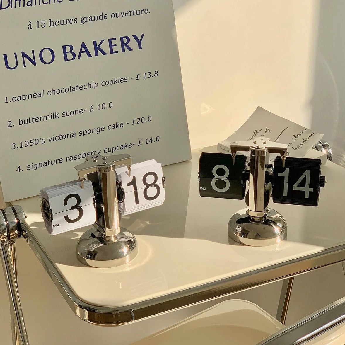Retro Tabletop Flip Clock