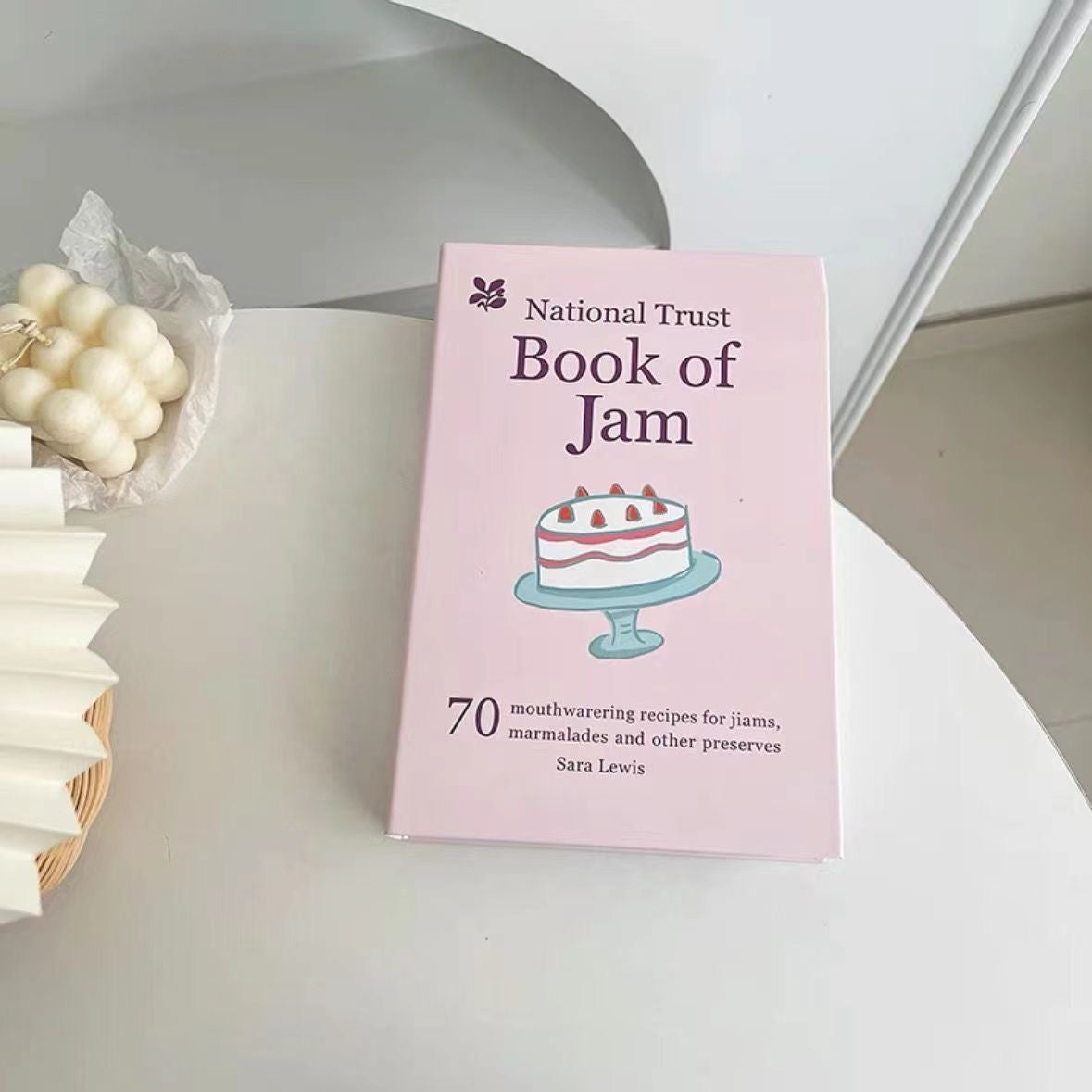 Danish Pastel Decorative Books Book of Jam