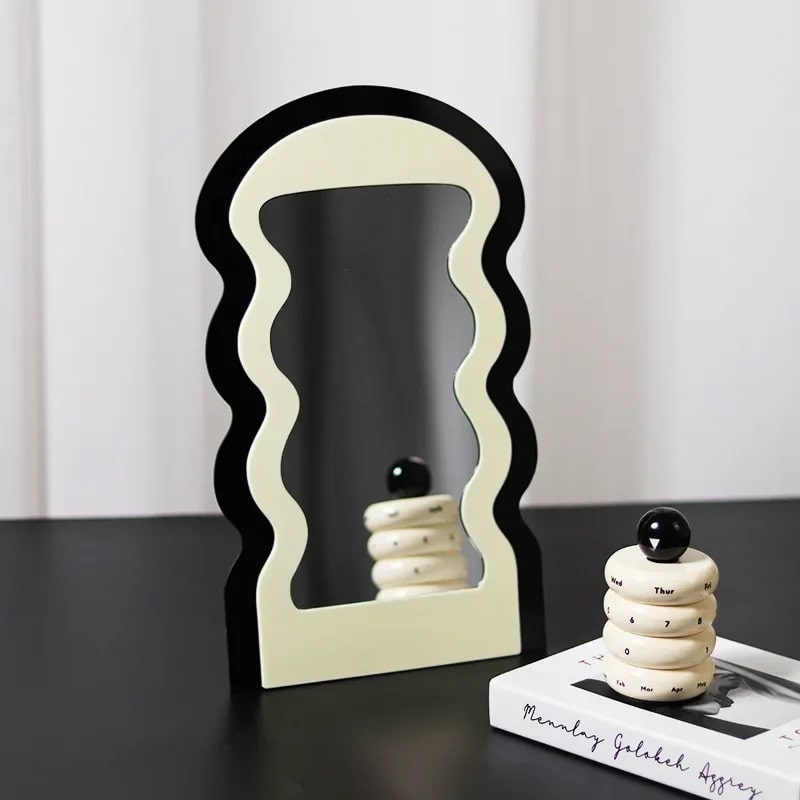 Wavy Table Mirror